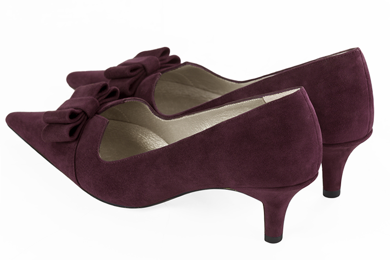 Escarpin aubergine new arrivals